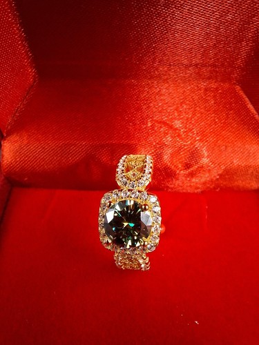 Anello moissanite 1ct - anello,