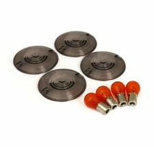 KIT VETRI LENTI FUME VETRINI FRECCE FLAT HARLEY DAVIDSON SOFTAIL TUORING ELECTRA