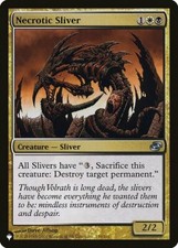 MTG NECROTIC SLIVER EXC -
