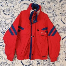 SERGIO TACCHINI 90'S SKI JACKET IMPERMEABILE CAPPUCCIO SCUOLA SCI BARDONECCHIA