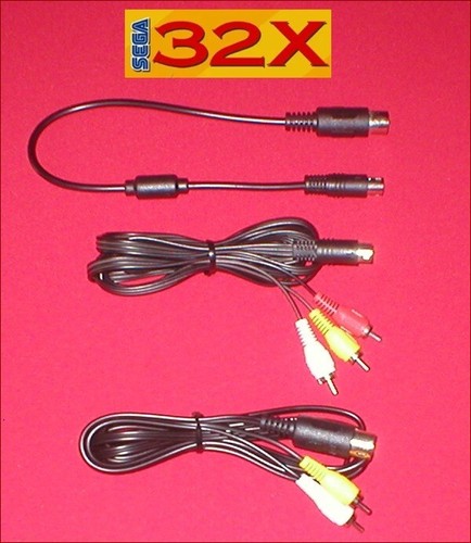 Sega 32x cable - av,