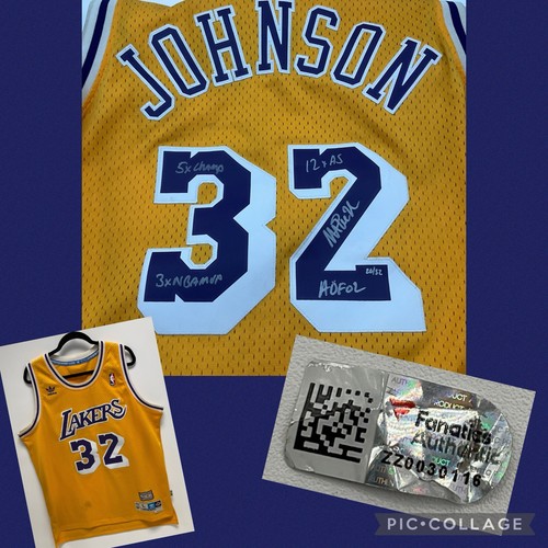 Maglia magic johnson - maglia, firmata