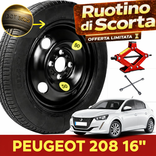 Spare wheel for - wheel, peugeot