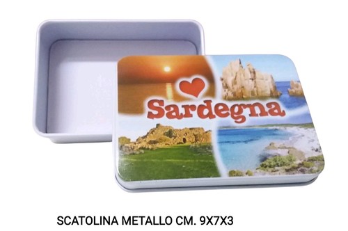 Scatola rettangolare latta - scatola,