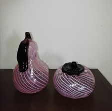 pera e pomodoro in vetro