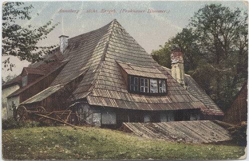 Cartolina annaberg turingia - cartolina,