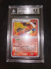 BGS 8.5 Pokemon 2004 Fire Red & Leaf Green Holo Charizard Ex #105/112 Eng ??