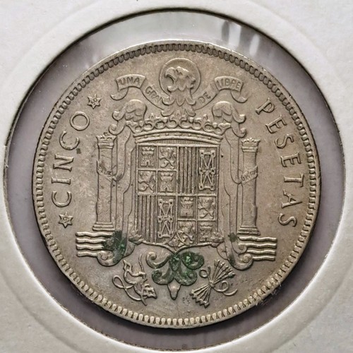 1949 5 pesetas - (1950), *