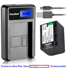 Kastar Battery LCD Charger for