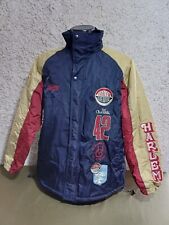 GIUBBOTTO JACKET  VINTAGE FUBU HARLEM GLOBETROTTERS M PRESENTA DIFETTI