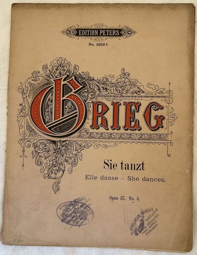 Edvard grieg sie - sie, tanzt