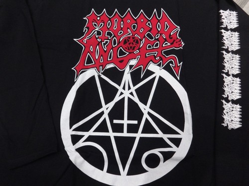 Morbid angel screen print - angel,