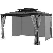 Gazebo Privacy Curtain 10' x