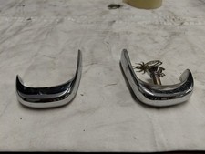 Coppia Cromi Paraurti Anteriori Mercedes 190 Sl