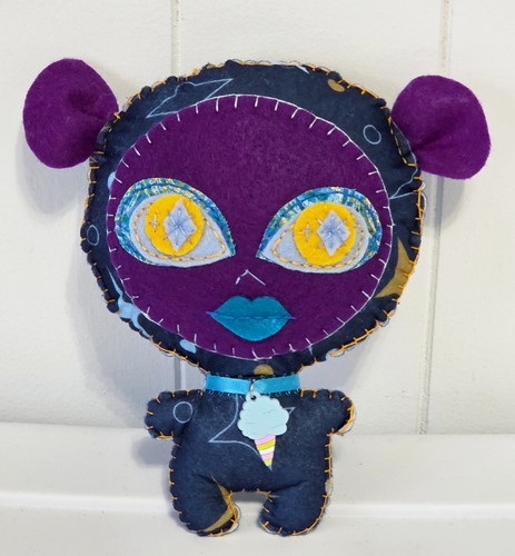 Peluche bambola artistica - 7",
