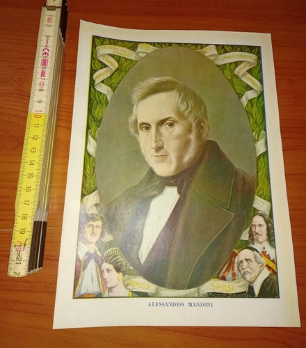 Stampa alessandro manzoni - alessandro,