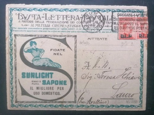 Regno busta lettera postale - lettera,
