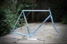 Telaio Eddy Merckx Corsa Extra Columbus SLX / 57 cm / Baby Blue / Campagnolo