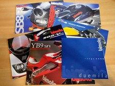 Brochure,depliant BIMOTA SB8 R+500 V2 evo+SB8 R special+DB4+DB4 ie+YB9+ produz.
