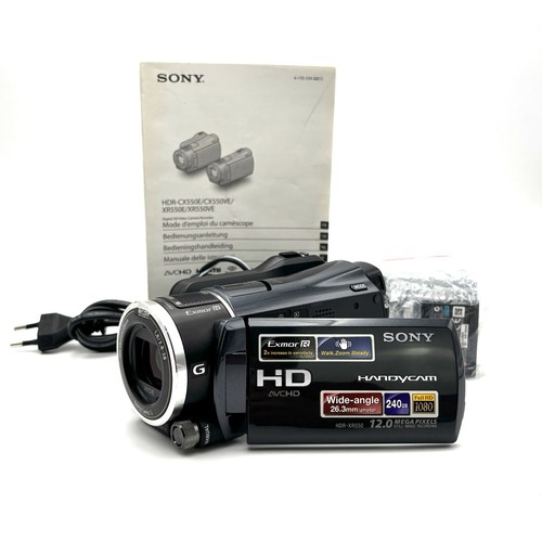 Sony handycam hdr - hdr-xr550, full