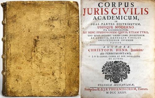 Corpus juris civilis - corpus,