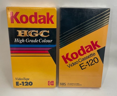 Videocassette kodak 120 - 2x,