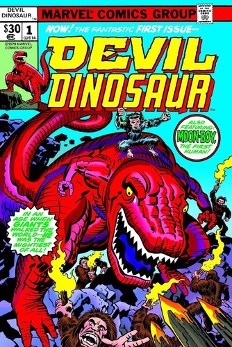 Devil dinosaur jack kirby - devil,