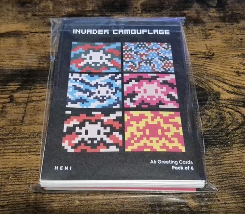 Lotto cartoline invader - lotto,