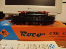 Locomotore elettrico ROCO E 626.075 FS livrea nera Art. 04187 E