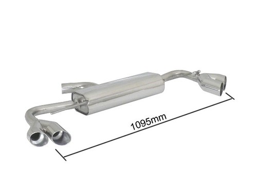 Posteriore inox sdoppiato con