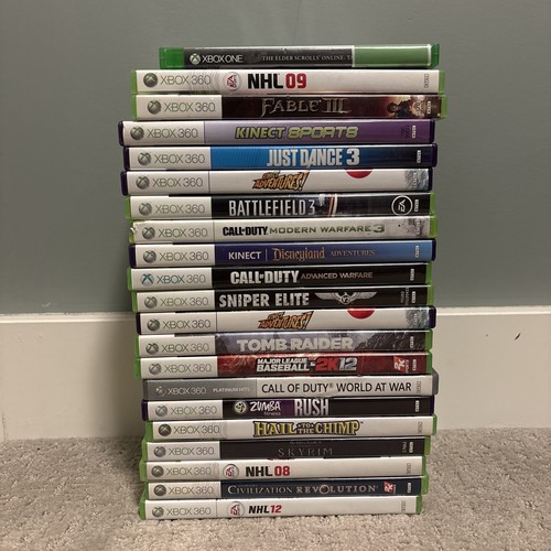 Mixed xbox 360 - one, game