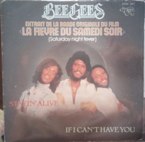 Vinyle 45rpm bee - gees, –
