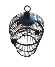 GABBIA UCCELLI ANTICA