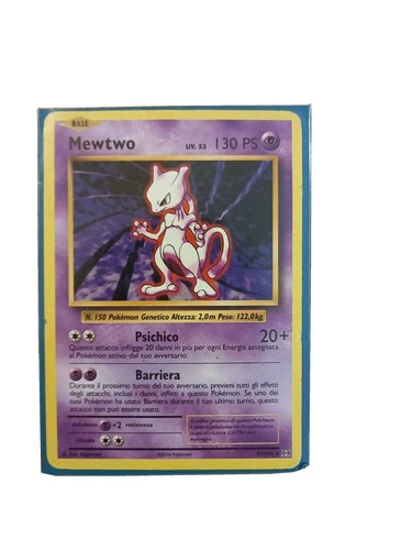 Carta pokemon mewtwo - pokemon, 1^