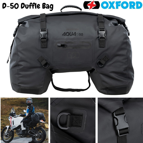 Oxford aqua borsone 50l - aqua, moto