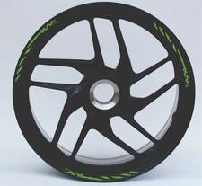 12 Adesivi ruote moto strisce