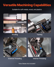 VEVOR Tornio per Metalli 220 X