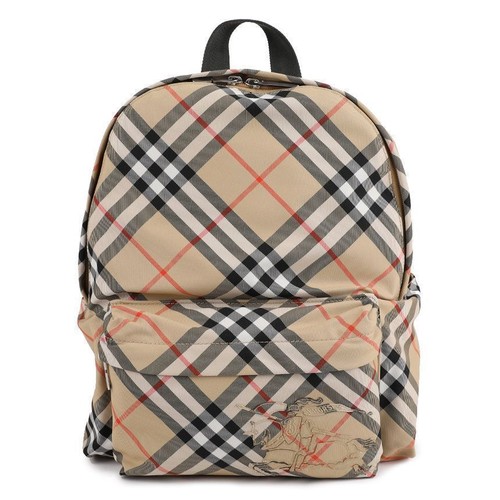 Burberry small check backpack - check,