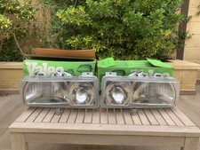 2x Headlights  Cibie Audi