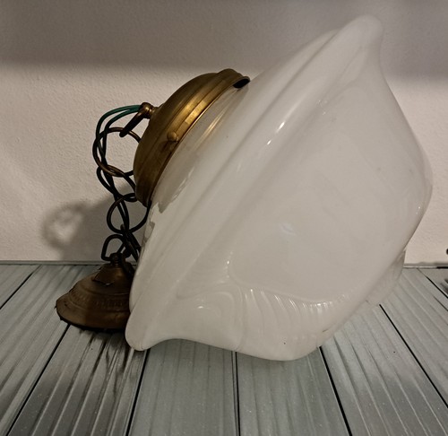 Lampadario vintage vetro - in,