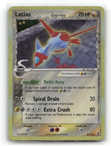 Latias 113 holo - latias, raro