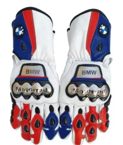 Guanti pelle moto corsa - in,