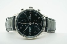 IWC Portoghese Portugieser Portuguese Chronograph Black IW371447 40,9mm 09/20...
