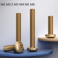 M2 M2,5 M3 M4 M5 M6 ottone