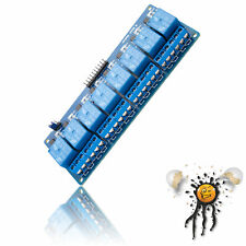 Modulo relè 8 canali 5V / 12V optoaccoppiatore trigger alto livello Arduino ESP8266