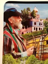 FRIEDENSREICH HUNDERTWASSER VILLAGE POSTER ANNI 90 VINTAGE HUNDERTWASSERHAUS
