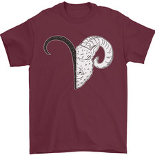 T-shirt uomo Ariete testa di