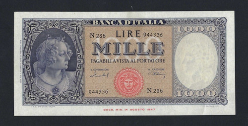 Repubblica italiana 1000 lire - repubblica,
