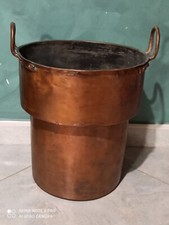  PENTOLA ANTICA IN RAME CUCINA RURALE CM.33 X CM.32 Peso Kg. 2,5 Come foto