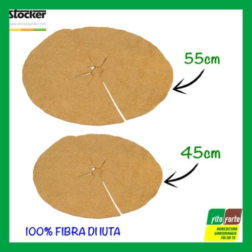 Disco pacciamatura iuta - disco, in